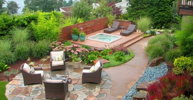 backyard makeover in Phoenix